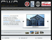 Tablet Screenshot of gwchomes.com